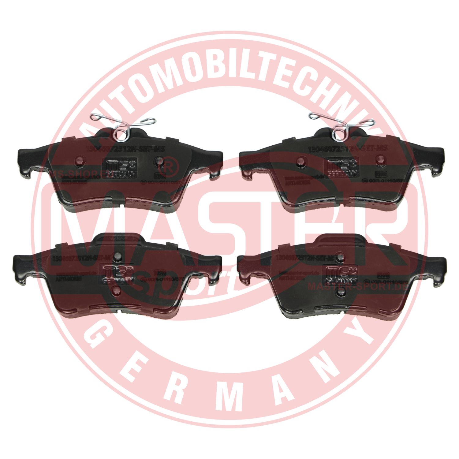 Placute frana MASTERSPORT GERMANY 13046072512N-SET-MS